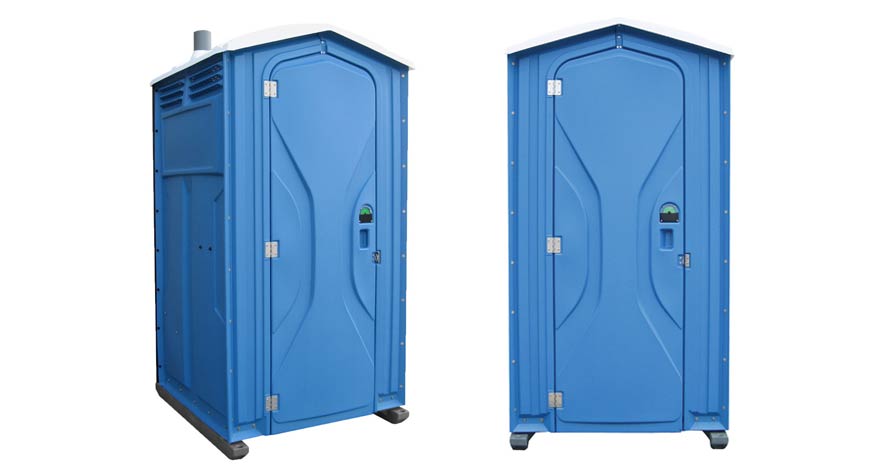 Long-term porta potty units on site in Atascadero, California